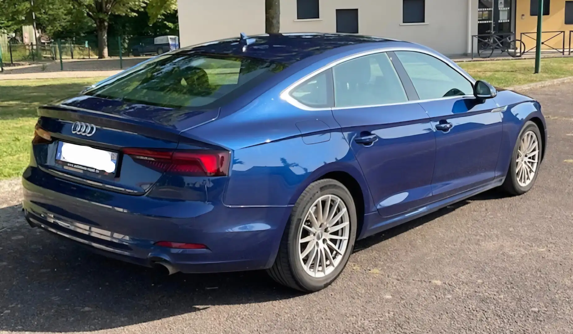 Audi A5 G-TRON Bleu - 2