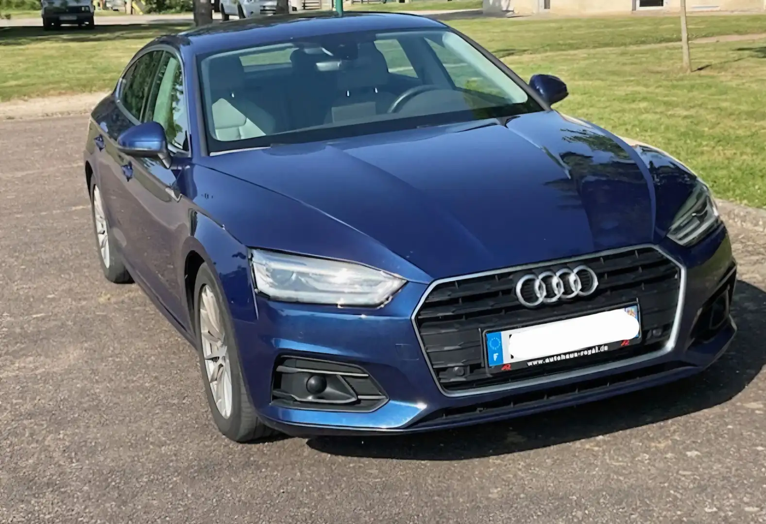 Audi A5 G-TRON Bleu - 1