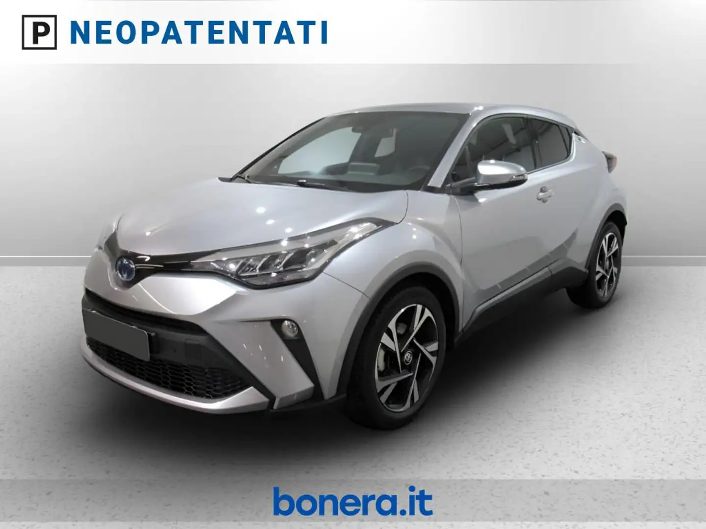 Toyota C-HR 1.8h Trend e-cvt Argento - 1
