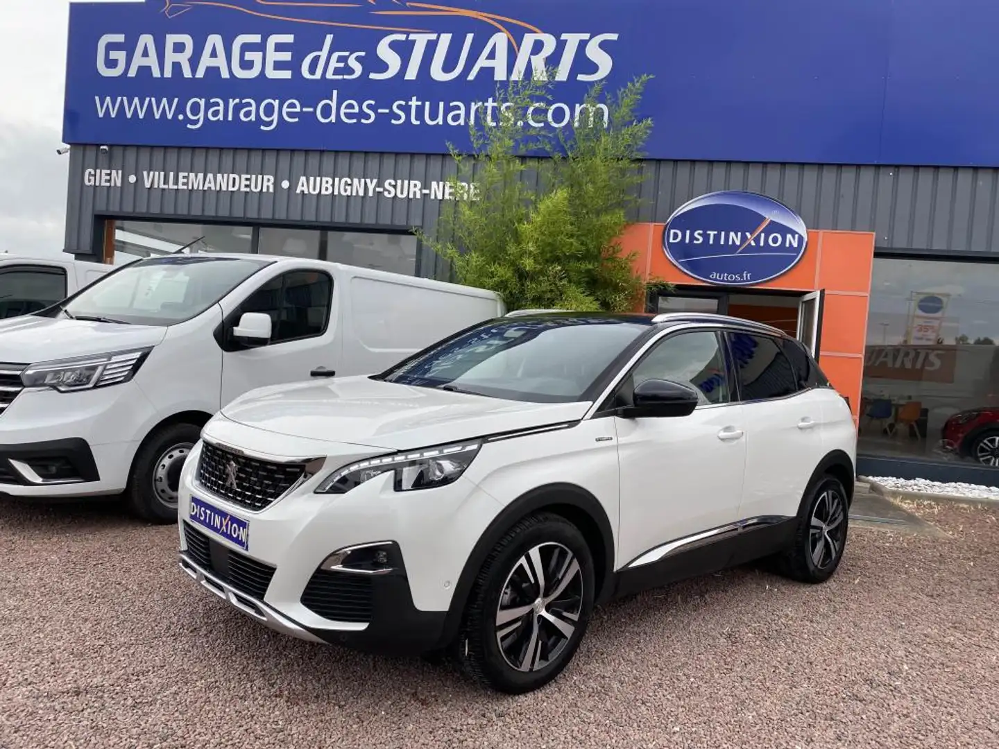 Peugeot 3008 1.2i PureTech 130 GT Line Blanc - 1