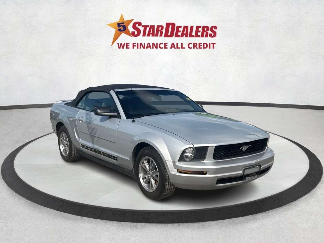 Silver 2008 Ford Mustang Coupe Automatic