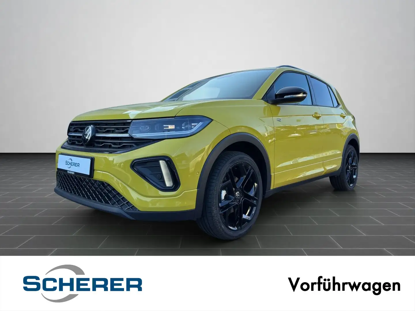 Volkswagen T-Cross R-Line "Black-Style", AHK, Keyless, LED- Gelb - 1