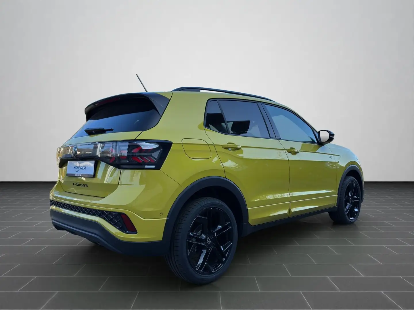 Volkswagen T-Cross R-Line "Black-Style", AHK, Keyless, LED- Gelb - 2
