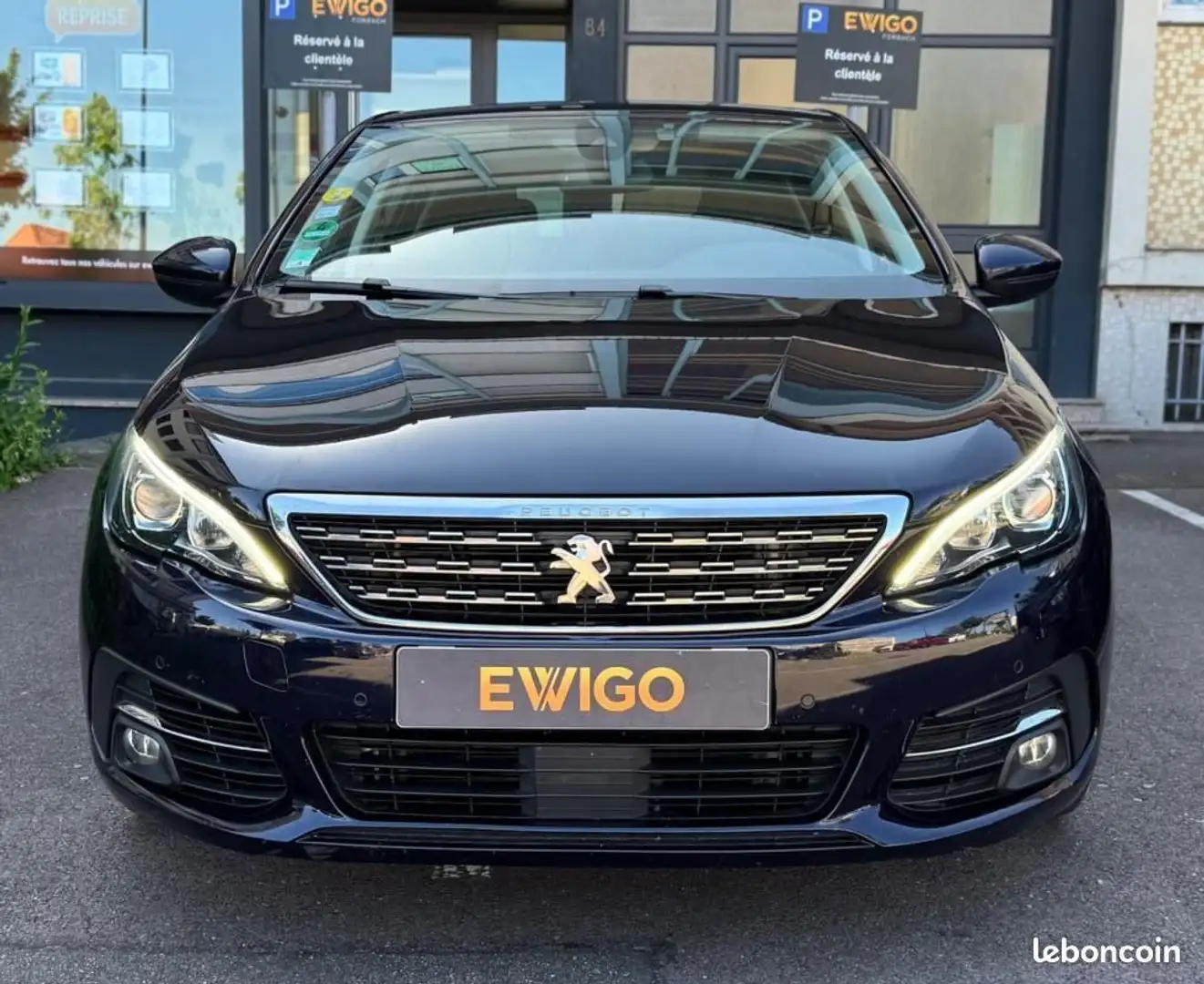 Peugeot 308 1.5 BLUEHDI 130 ALLURE BVM6 GPS-CAMÉRA-RADARS AV&A Bleu - 2