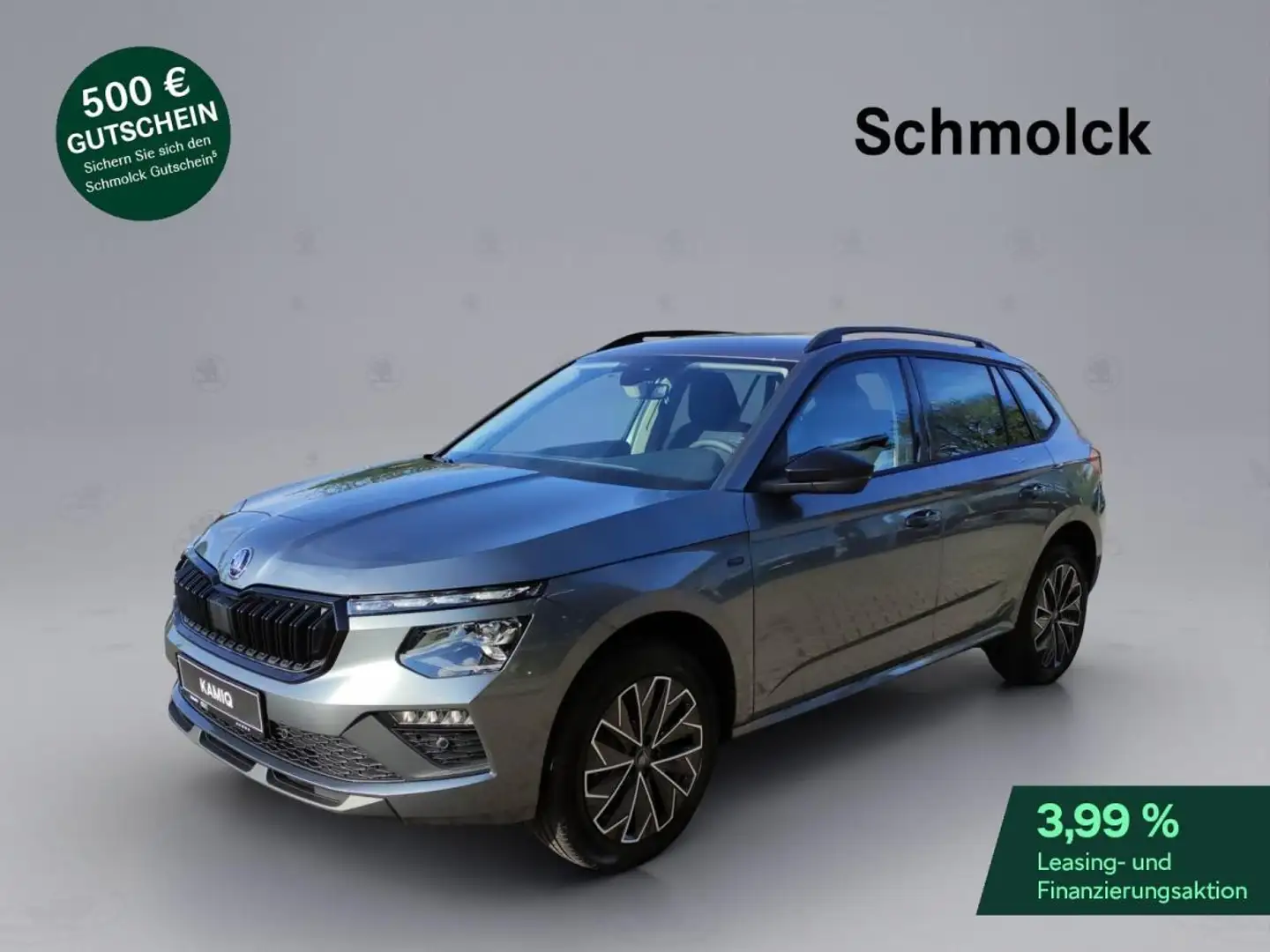 Skoda Kamiq Tour 1.0 TSI DSG AHK NAVI ACC LED Grau - 1