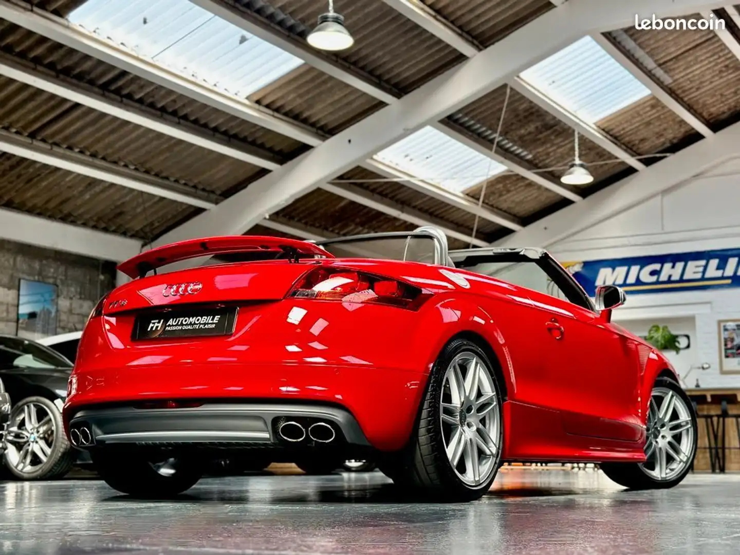 Audi TTS Roadster 2.0 TFSI 272 ch Quattro Première main Bos Rouge - 2