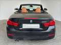 BMW 420 i Cabrio Sport Line Navi.LED.HuD.HarmKard.RFK Schwarz - thumbnail 3