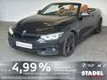 BMW 420 i Cabrio Sport Line Navi.LED.HuD.HarmKard.RFK Schwarz - thumbnail 1