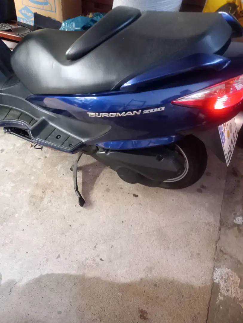 Suzuki Burgman 200 Burgmann UH 200 Azul - 2