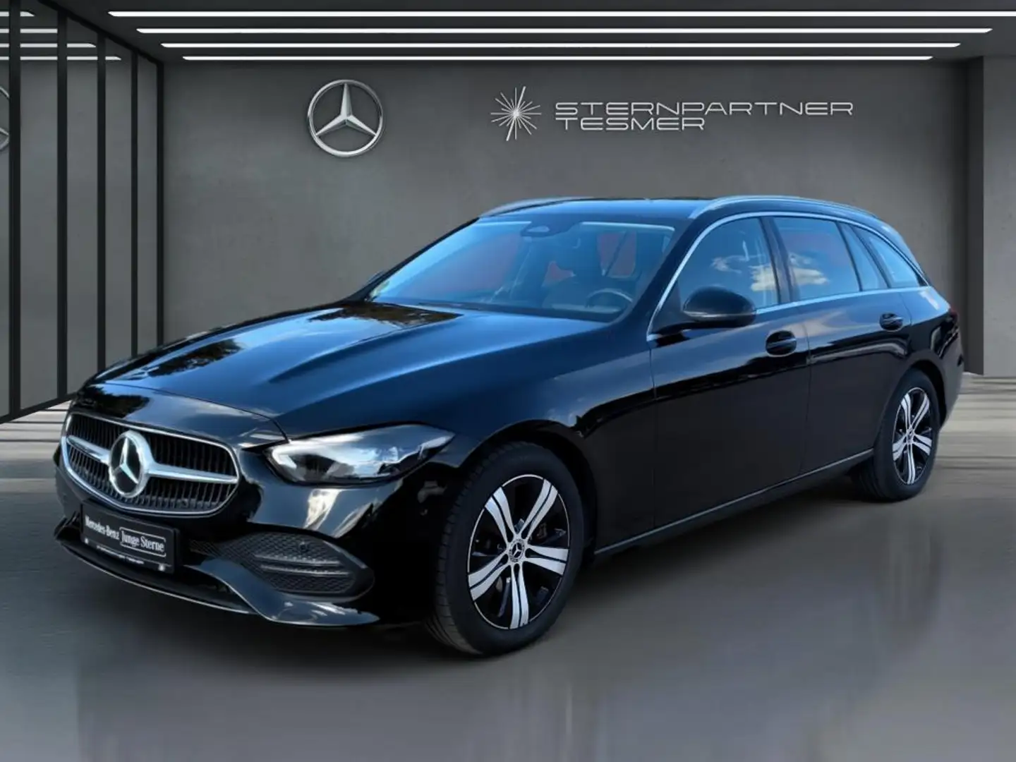 Mercedes-Benz C 200 d T Avantg. Mbux Kamera Sith. Ambiente Zwart - 1