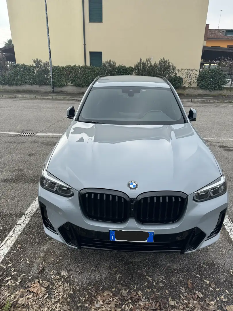 BMW X3 X3 G01 2021 xdrive20d mhev 48V Msport auto Grigio - 2