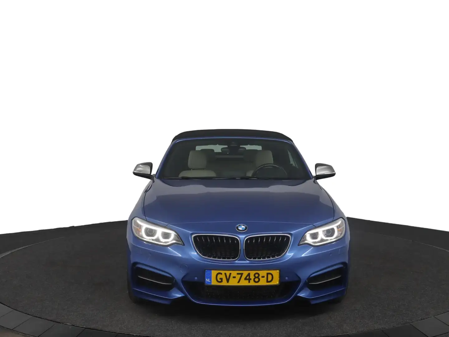 BMW 235 2-serie Cabrio M235i High Executive | NAP | Automa Blauw - 2