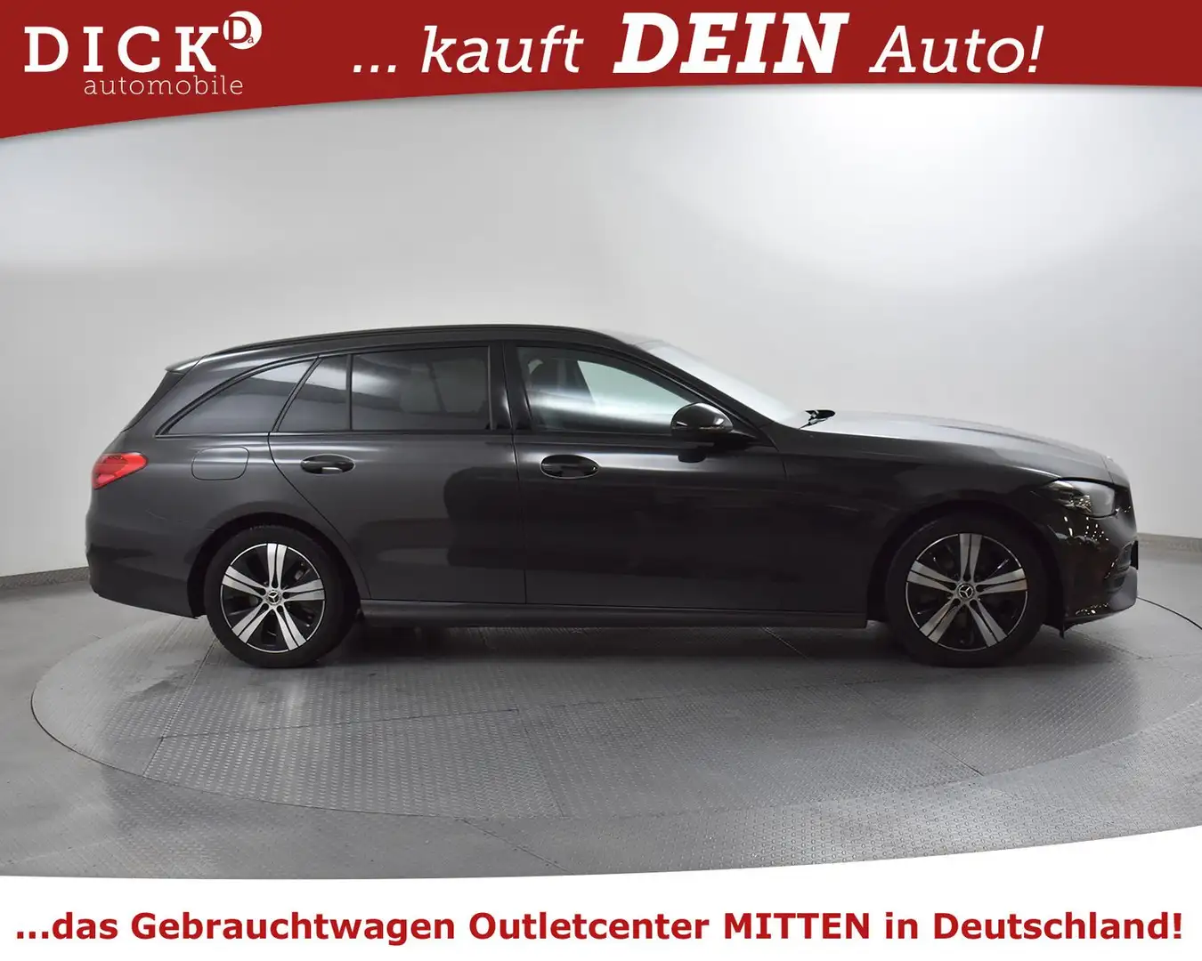 Mercedes-Benz C 200 C200d Avant NIGHT+NAV+LEDER+SHZ+KAM+AHK+ACC+LED+ Gris - 2