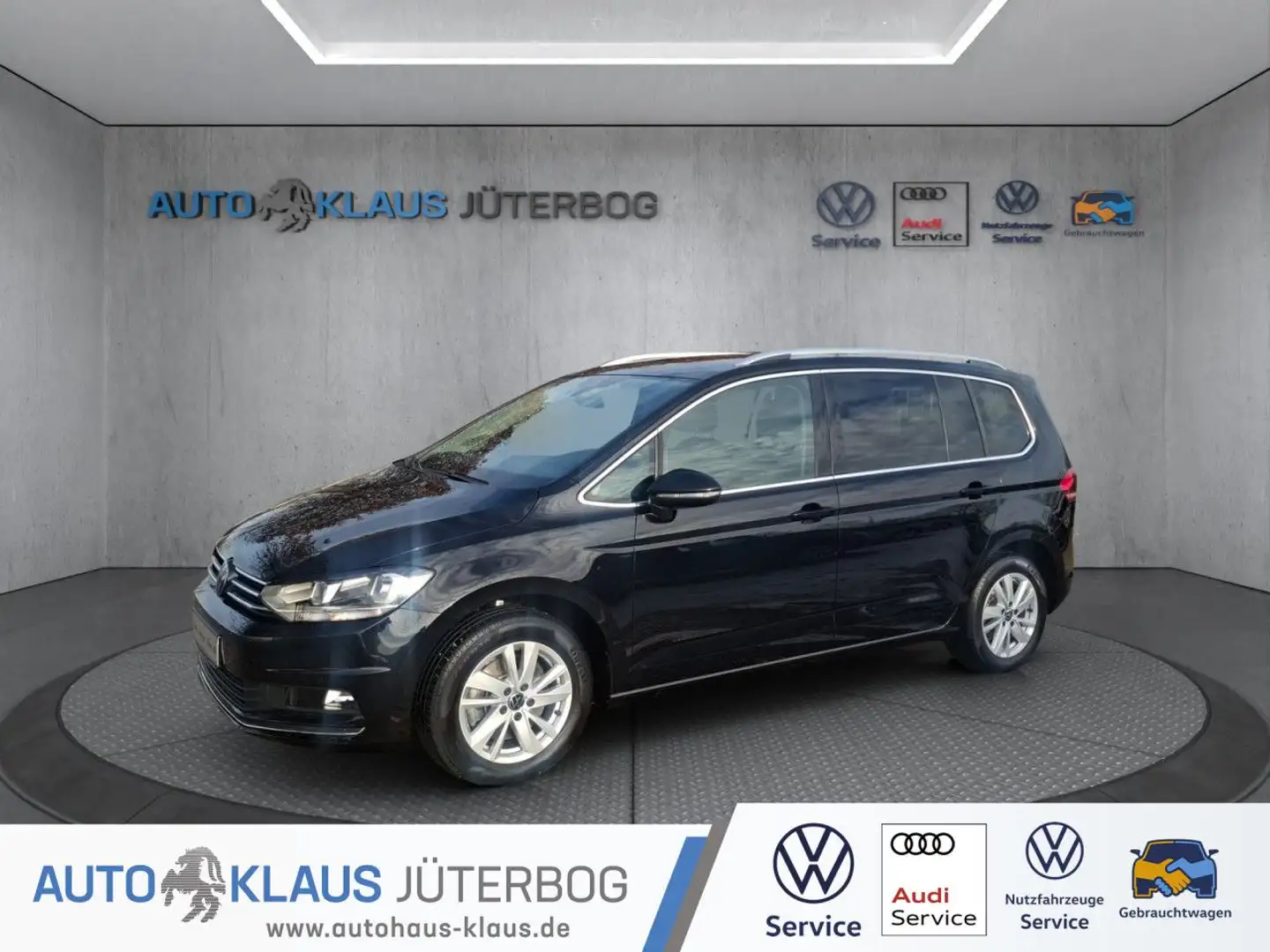 Volkswagen Touran Highline 1.5 TSI 7 Sitze - Navi LED Klima Zwart - 1