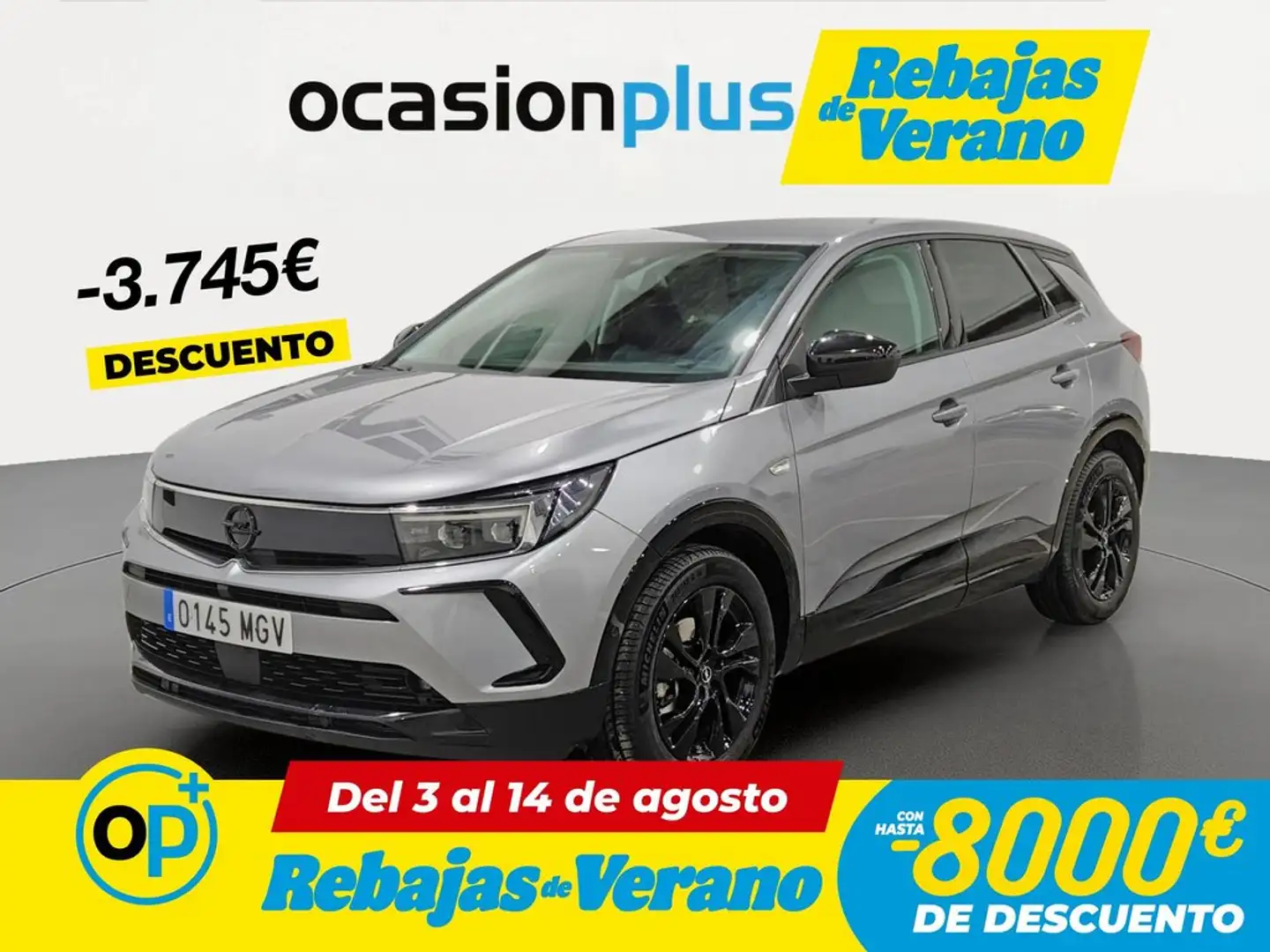 Opel Grandland 1.2T S&S GS Aut. 130 Gris - 1