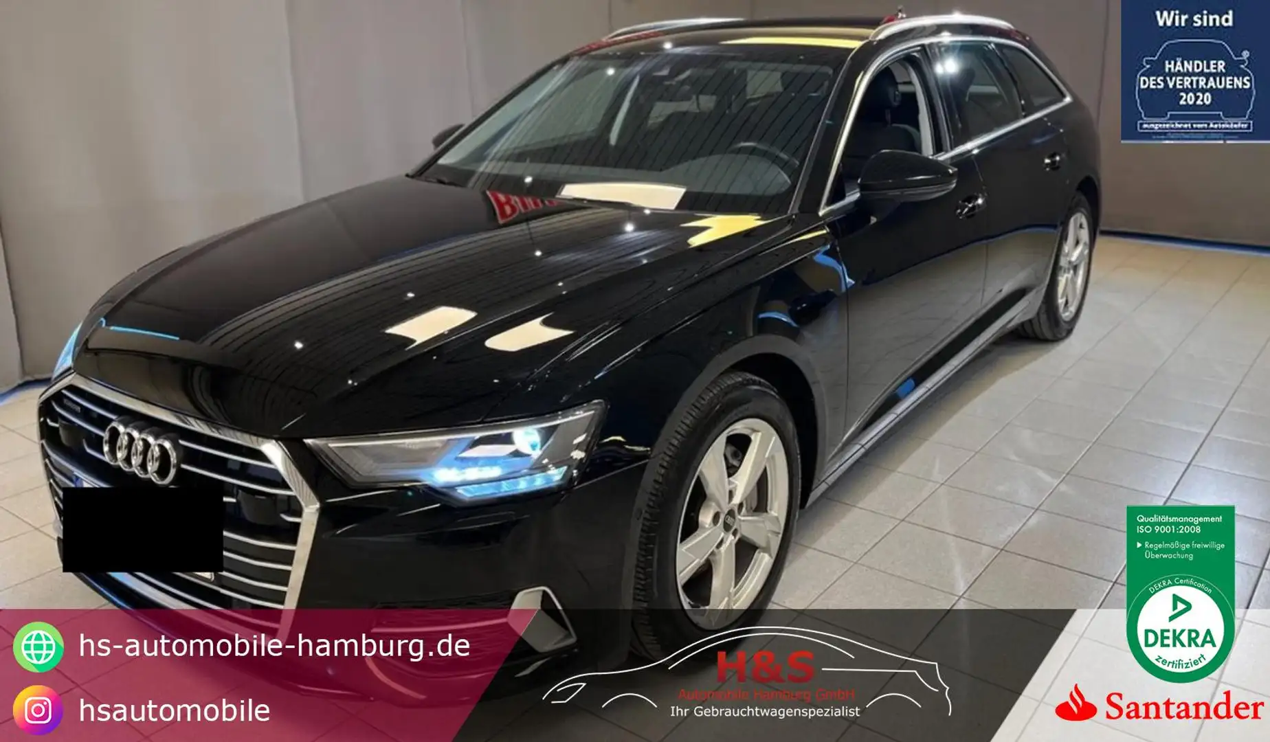 Audi A6 Avant 40 TDI quattro sport Schwarz - 1