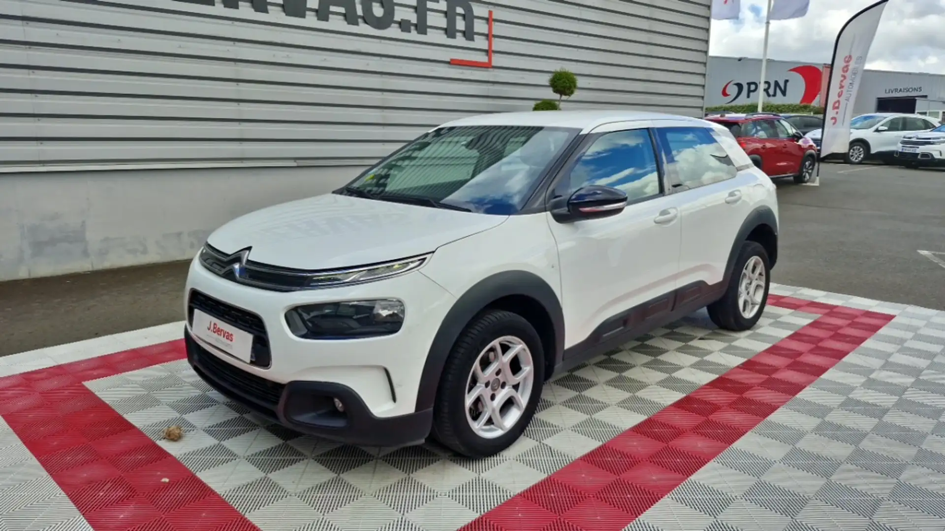 Citroen C4 Cactus BLUEHDI 100 SS BVM6 FEEL Blanc - 2