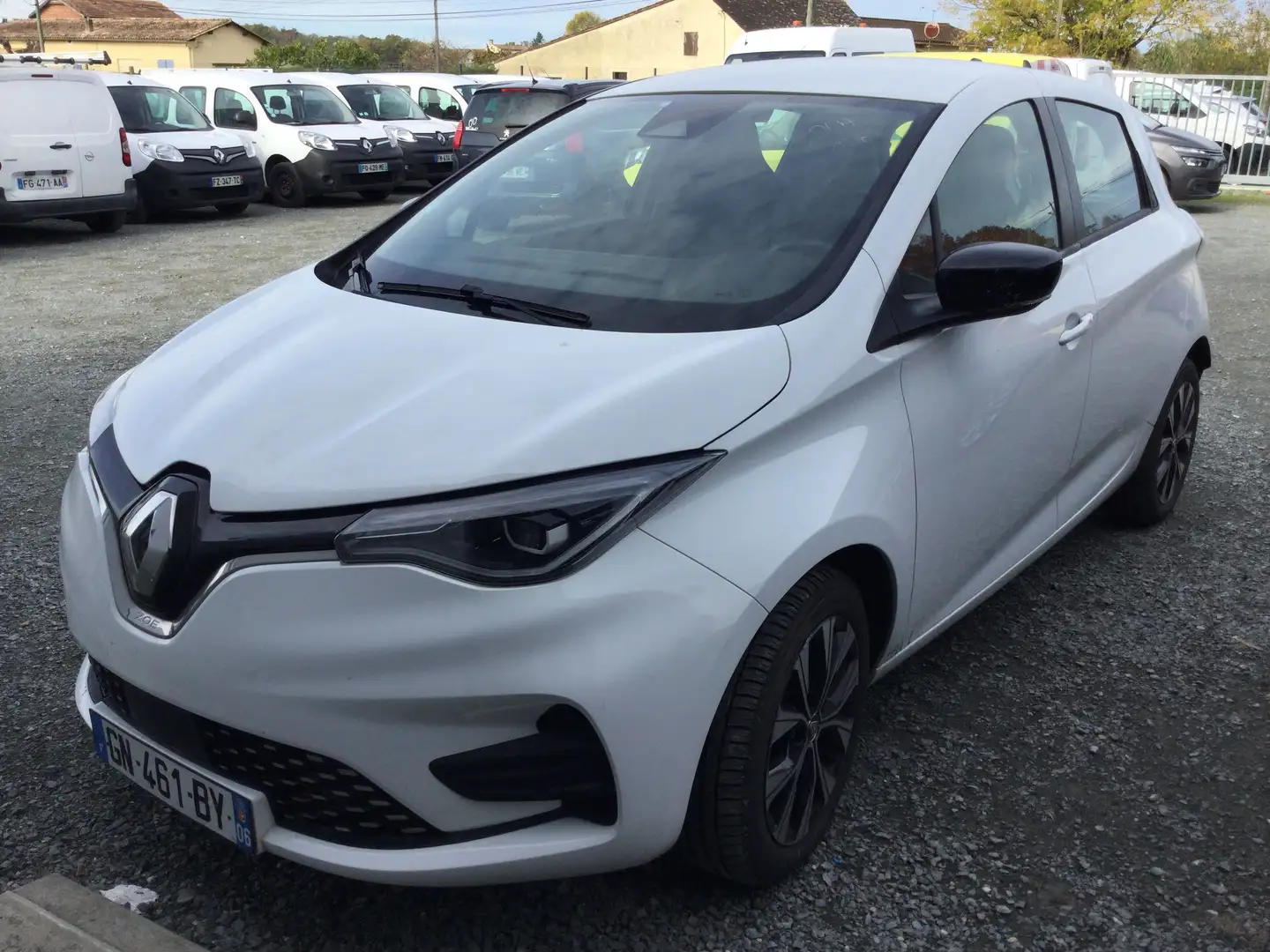 Renault ZOE Business R110 Achat Intégral 52 kw Blanc - 1
