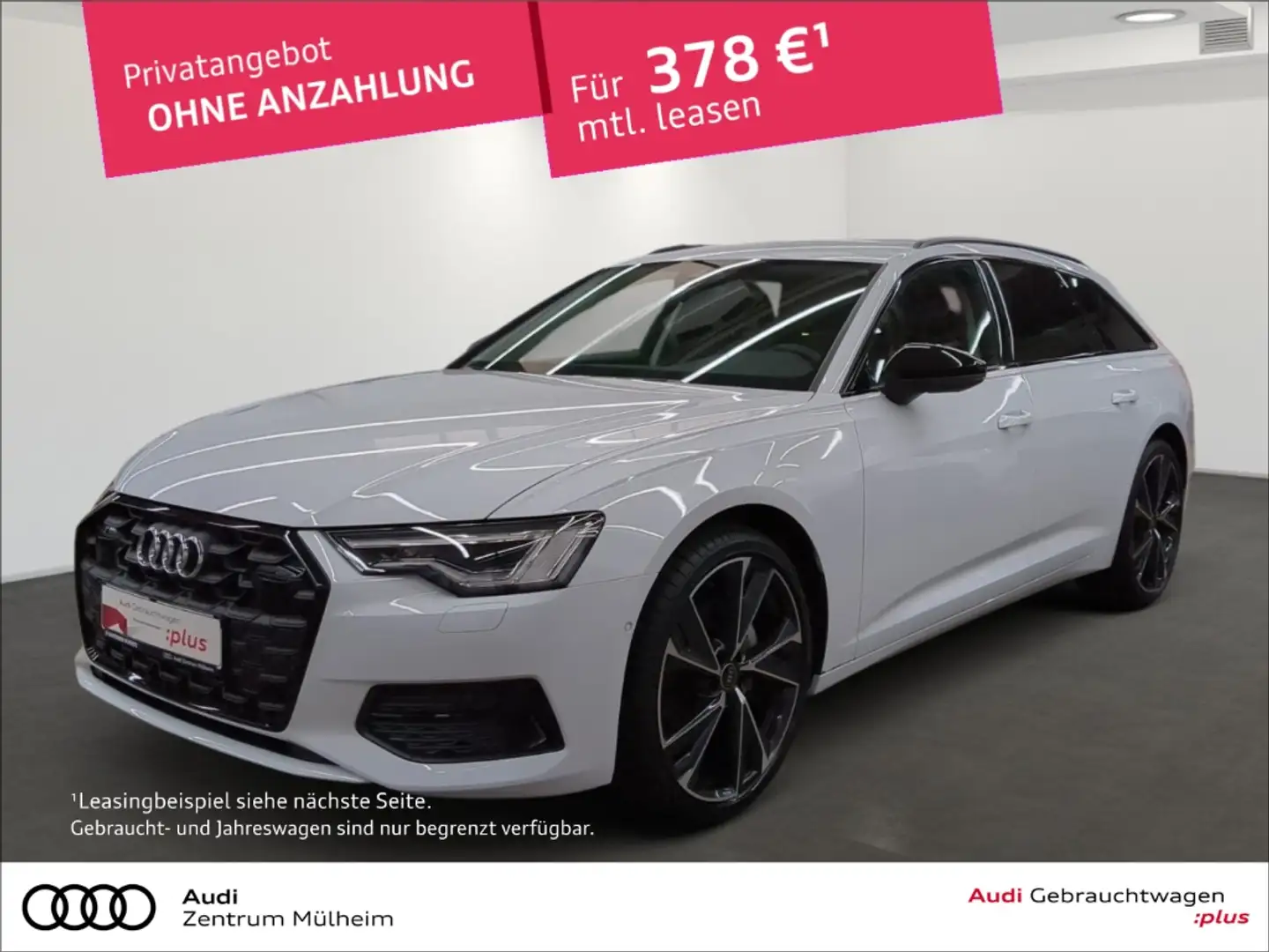 Audi A6 Avant 35 TDI Navi Matrix LED virtual AHK ACC Weiß - 1