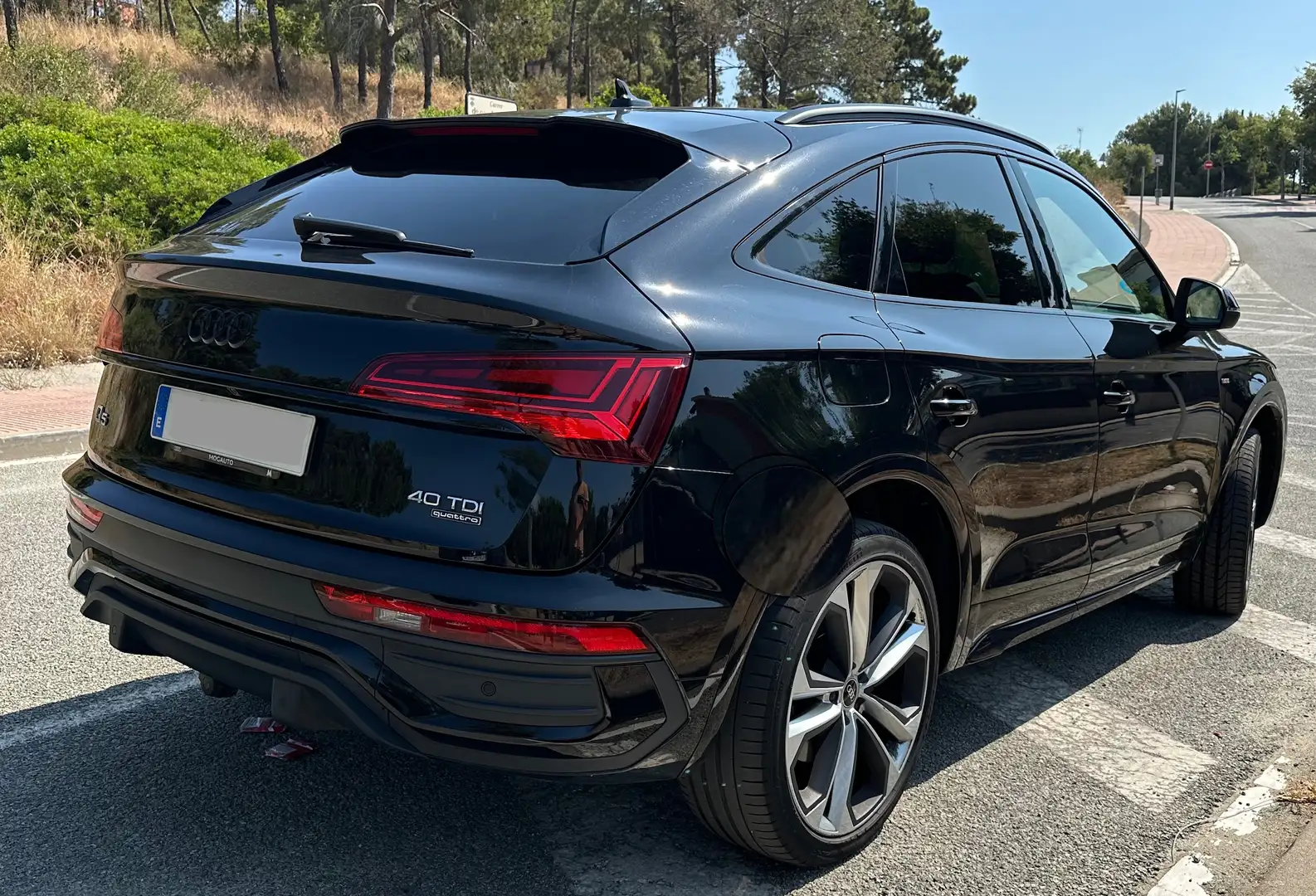 Audi Q5 Q5 Sportback 40TDI quattro Blackline Stronic 150kW Negro - 2