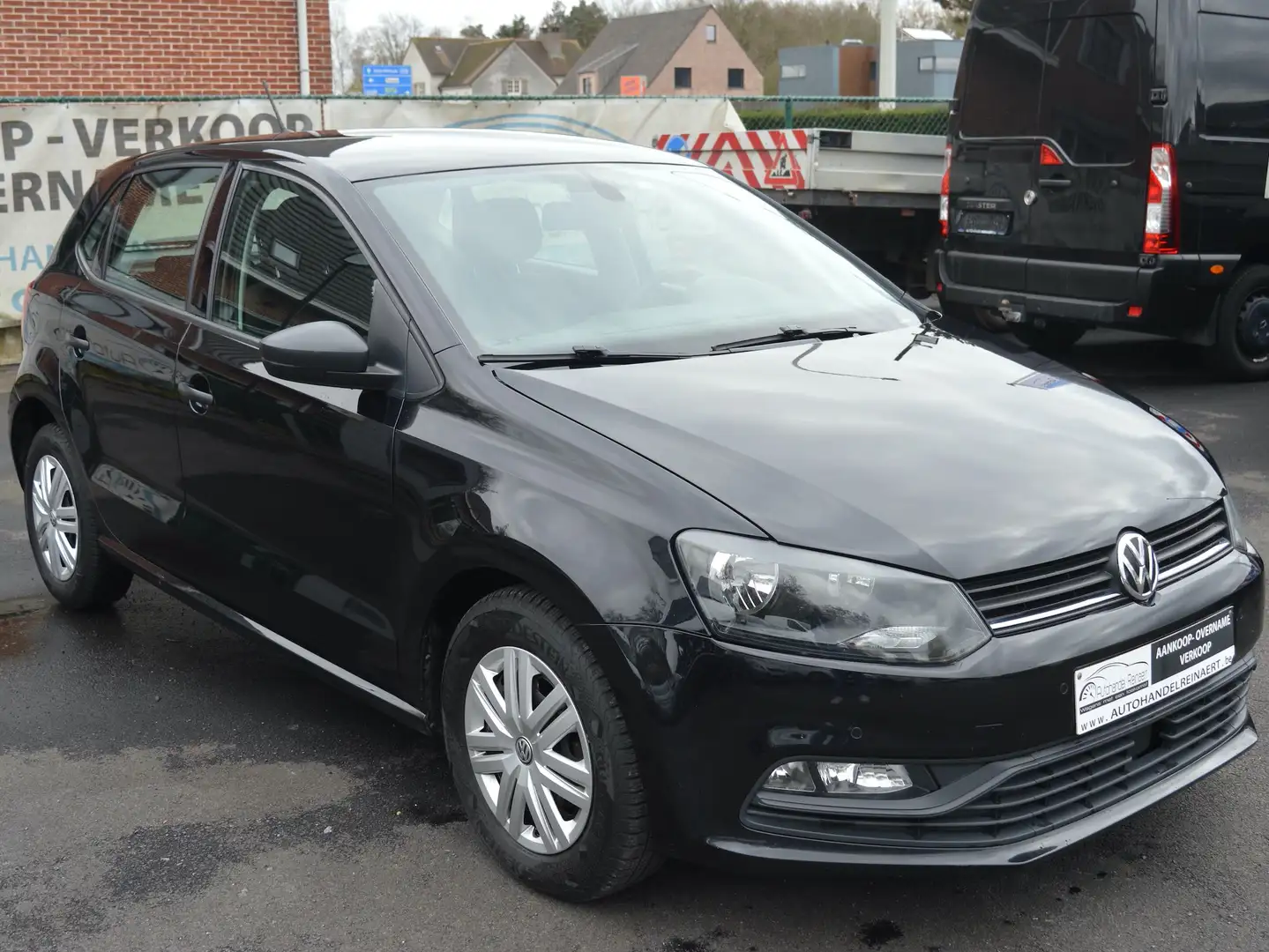 Volkswagen Polo 1.4 CR TDi Trendline, Airco, Navi, PDC + Garantie Zwart - 2