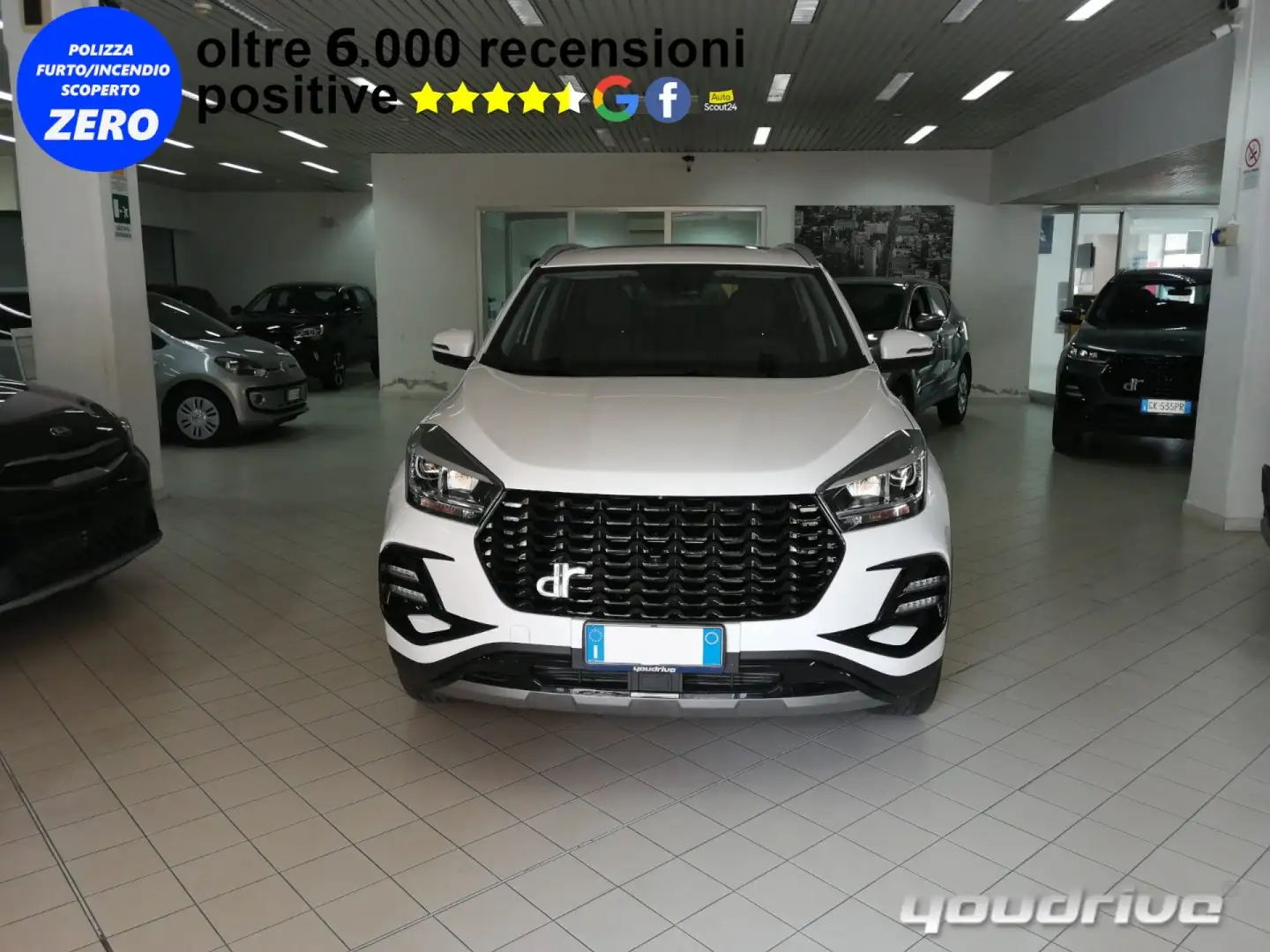 DR Automobiles DR5.0 1.5 Turbo CVT AUTOCARRO N1 5 POSTI bijela - 1