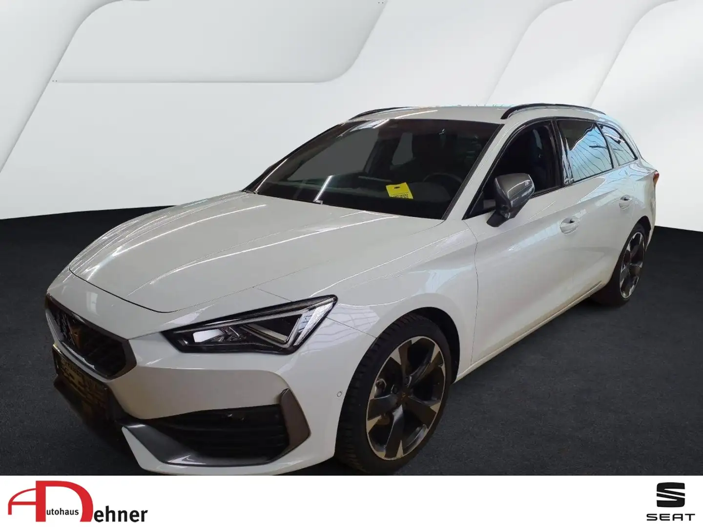 CUPRA Leon Sportstourer 1.5 eTSI DSG elHK+GJR+NAVI+ACC Klima Weiß - 1