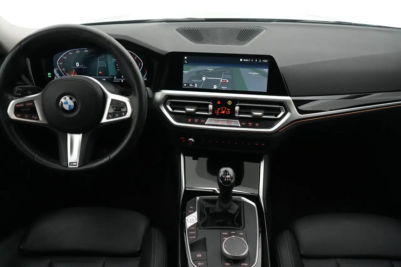 BMW 320 3 320dA Business+ LEDER/CUIR LED GPS PDC CAM H/K B, миниатюра 13