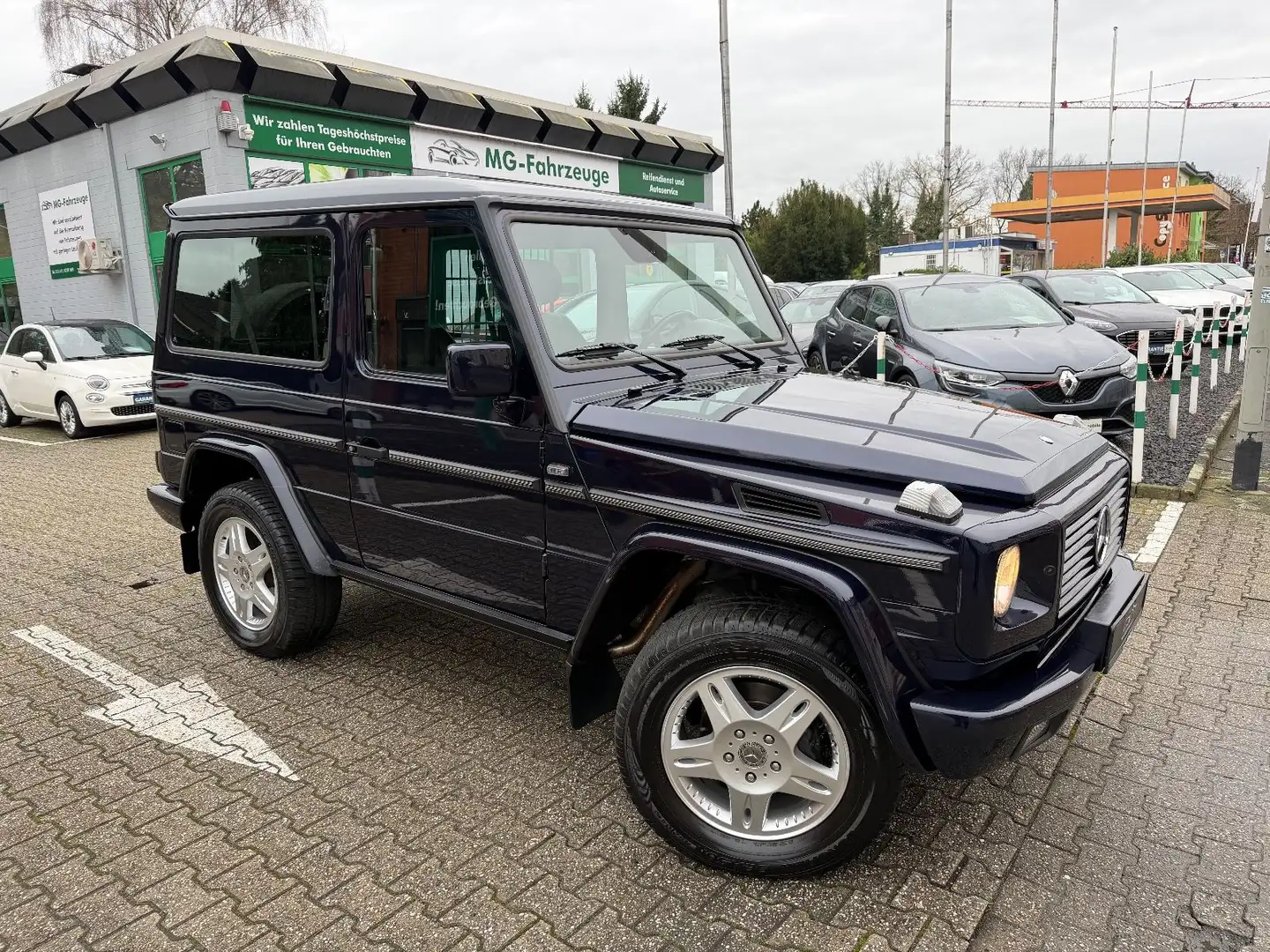 Mercedes-Benz G 400 CDI KURZ 1-HAND SCHECKHEFT ORIGINAL LACK Blau - 2