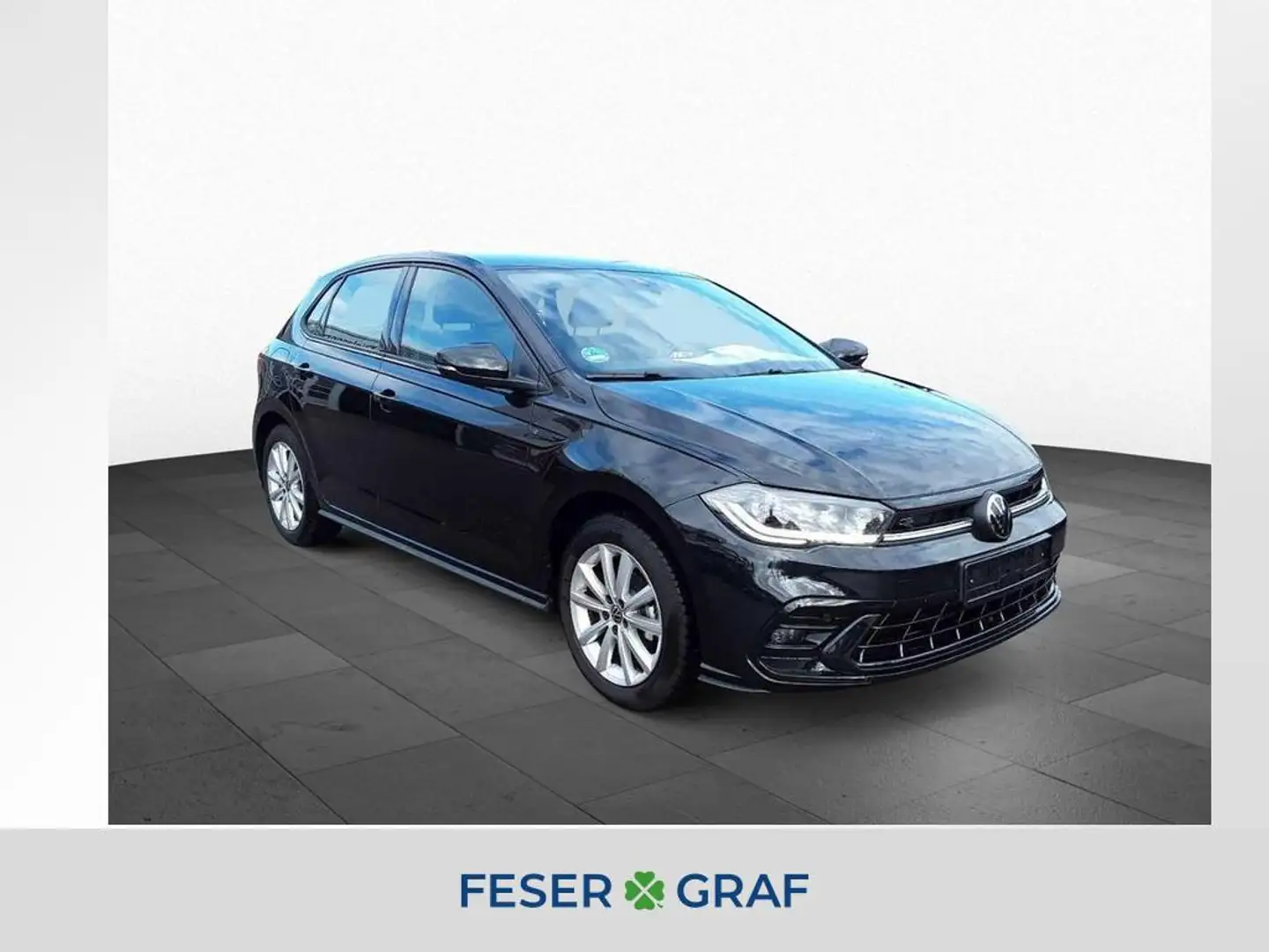 Volkswagen Polo 1.0 TSI DSG R-Line NAVI KAM ACC IQ.LIGHT Schwarz - 1