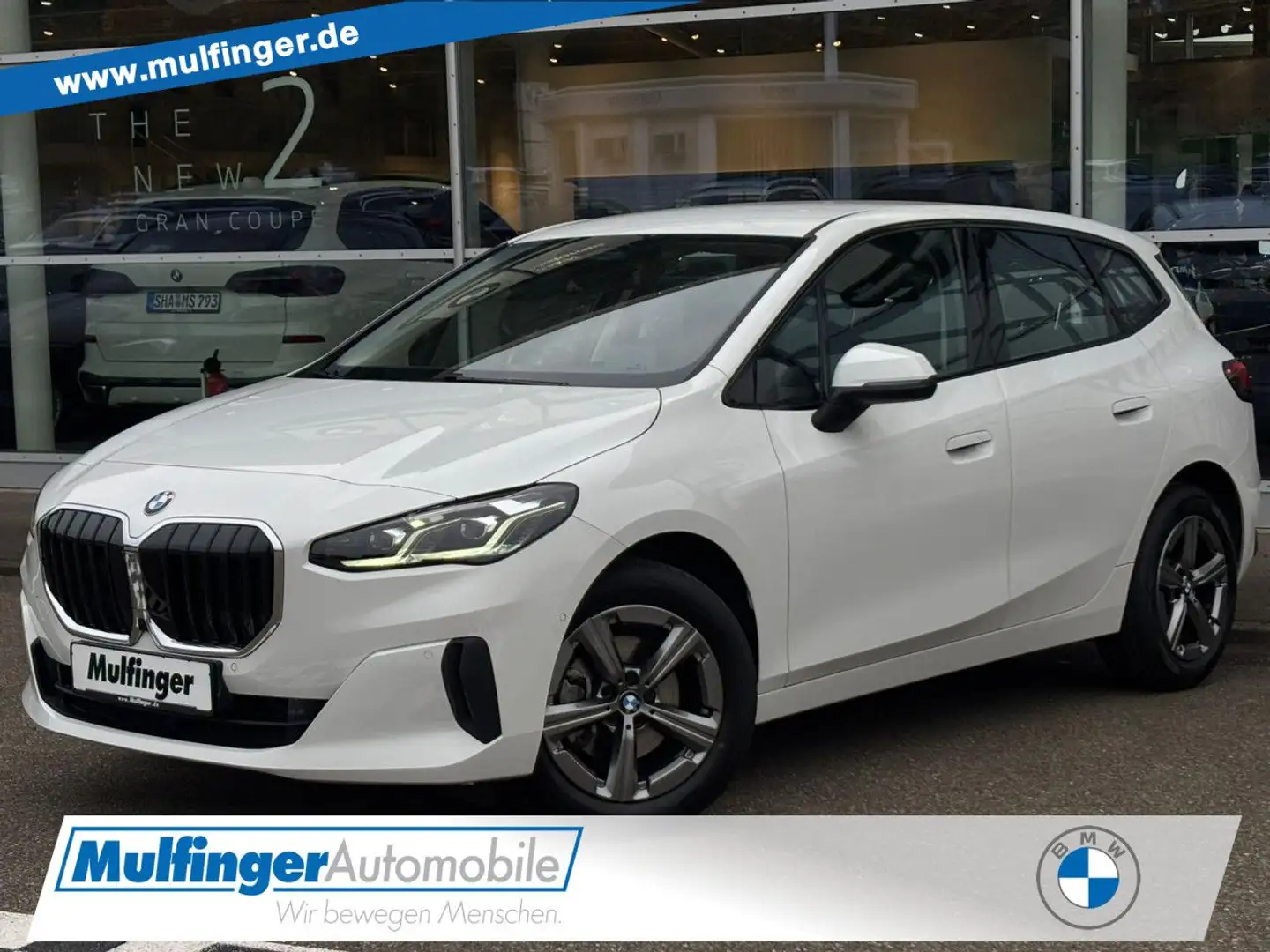 BMW 216 i ActiveTourer SurView DrivAss+ACC HUD Park+ Blanc - 1
