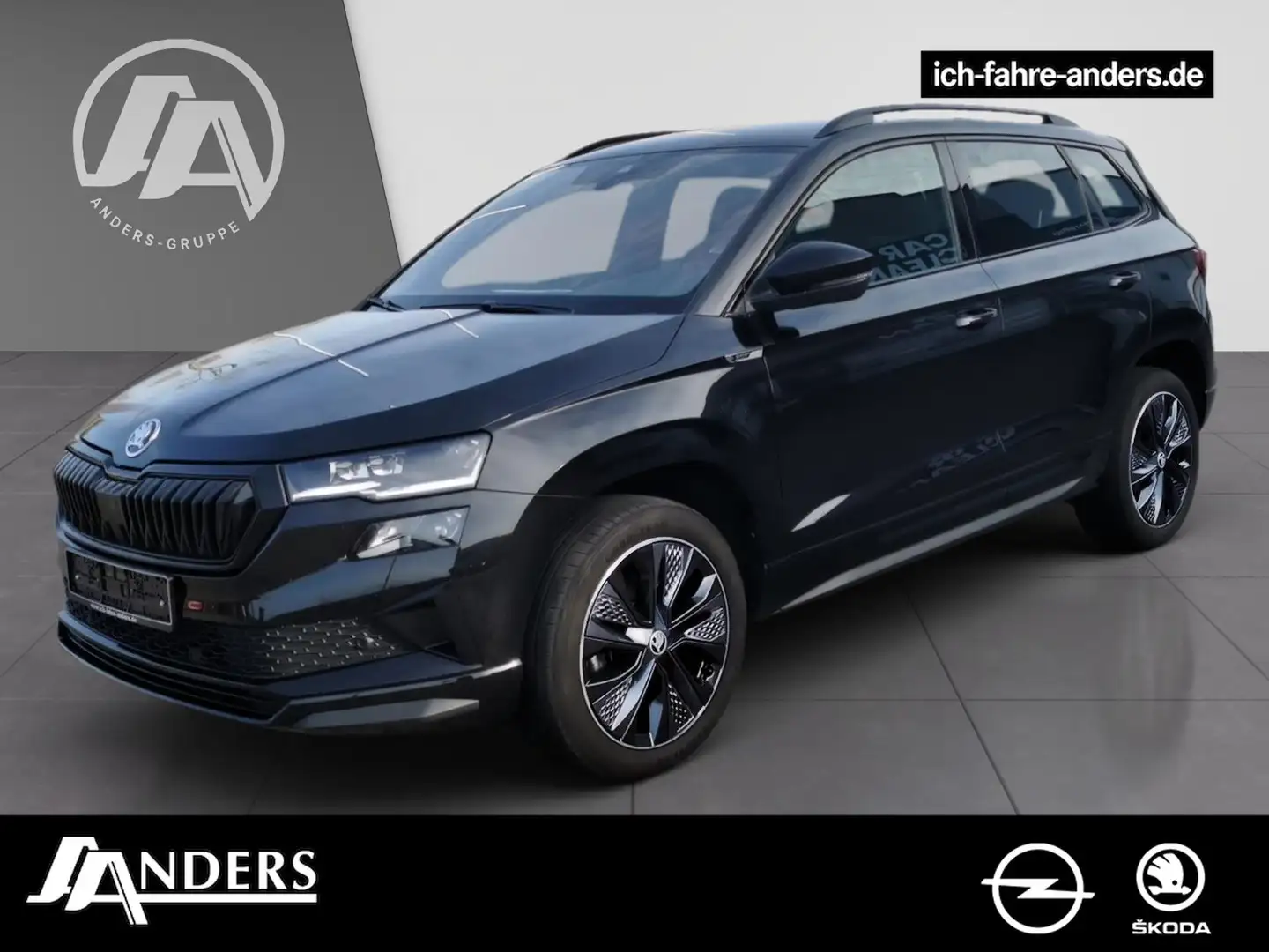 Skoda Karoq Sportline 1.5 TSI DSG AHK+Distronic+Kamera Noir - 1