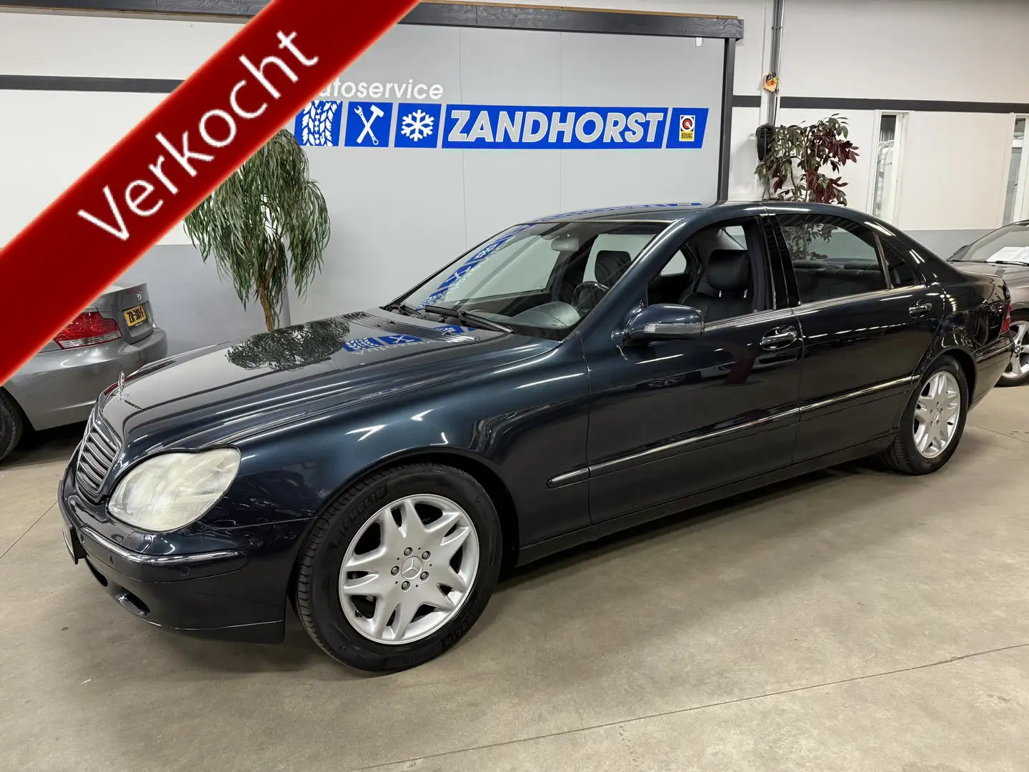 Mercedes-Benz S 320 Lang // NL Auto!! Fekete - 1