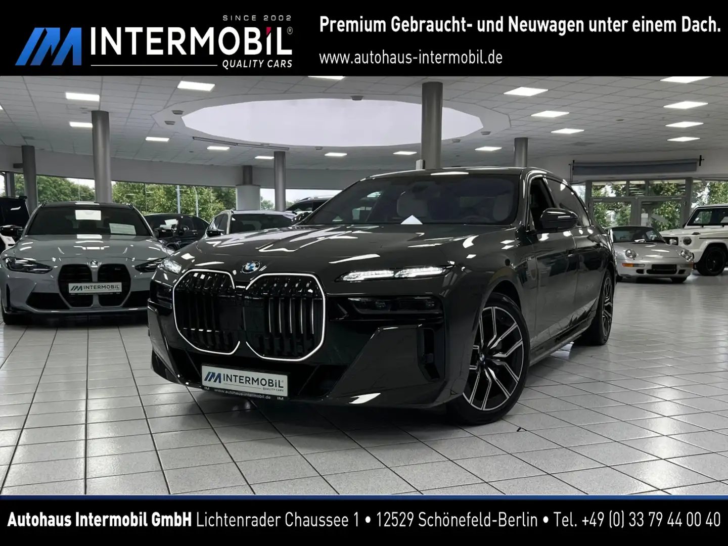 BMW i7 xD60 M-Sport*KRISTALL*A-TÜR*THEATRE*SOFT*B&W* Gris - 1