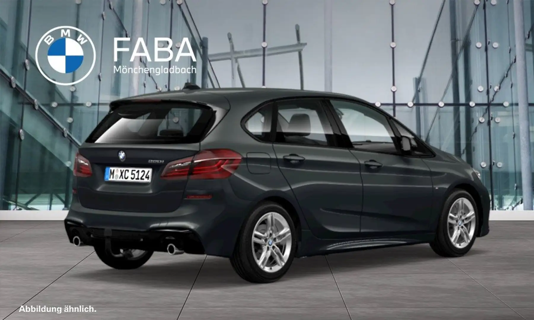 BMW 220 i Active Tourer M Sportpaket HiFi DAB LED Grau - 2