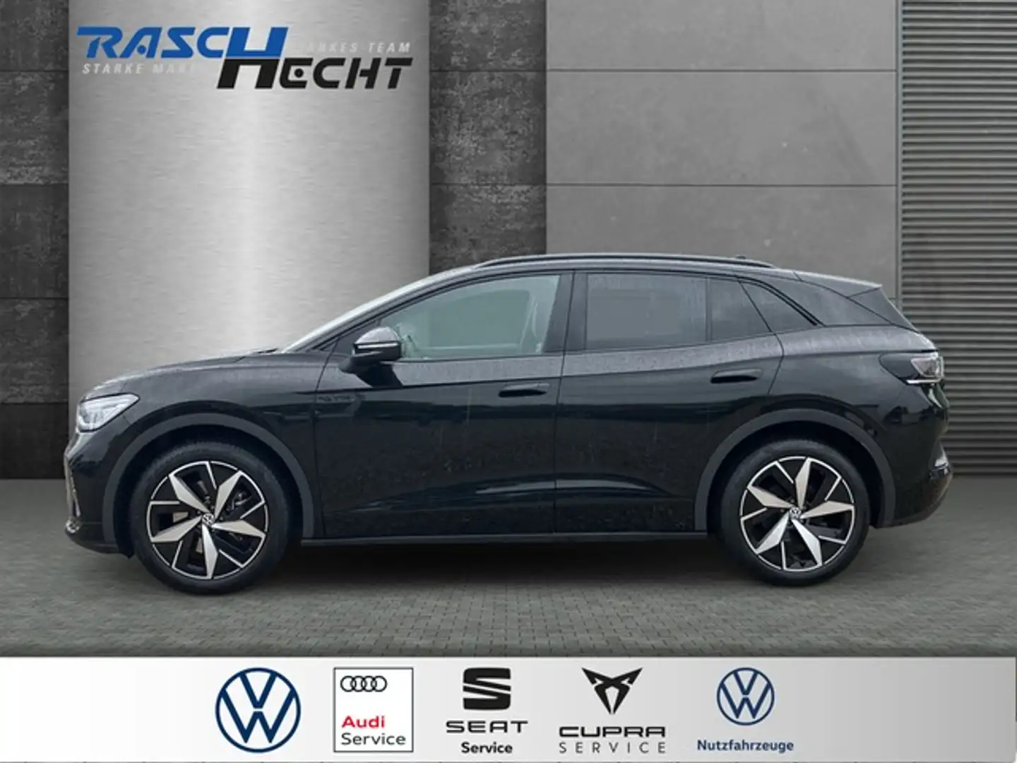 Volkswagen ID.4 GTX 4Motion 220 KW *LED*NAVI*AHK*ACC Noir - 2