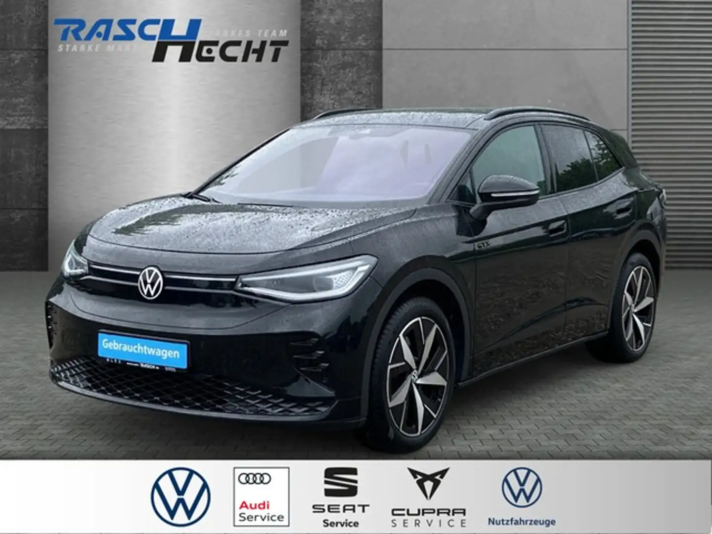 Volkswagen ID.4 GTX 4Motion 220 KW *LED*NAVI*AHK*ACC Noir - 1
