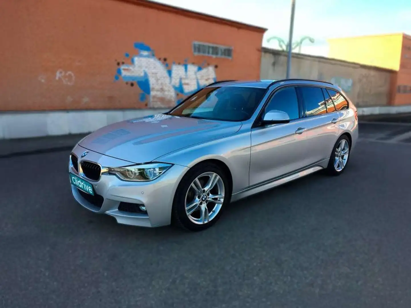BMW 320 320dA Touring Gris - 2