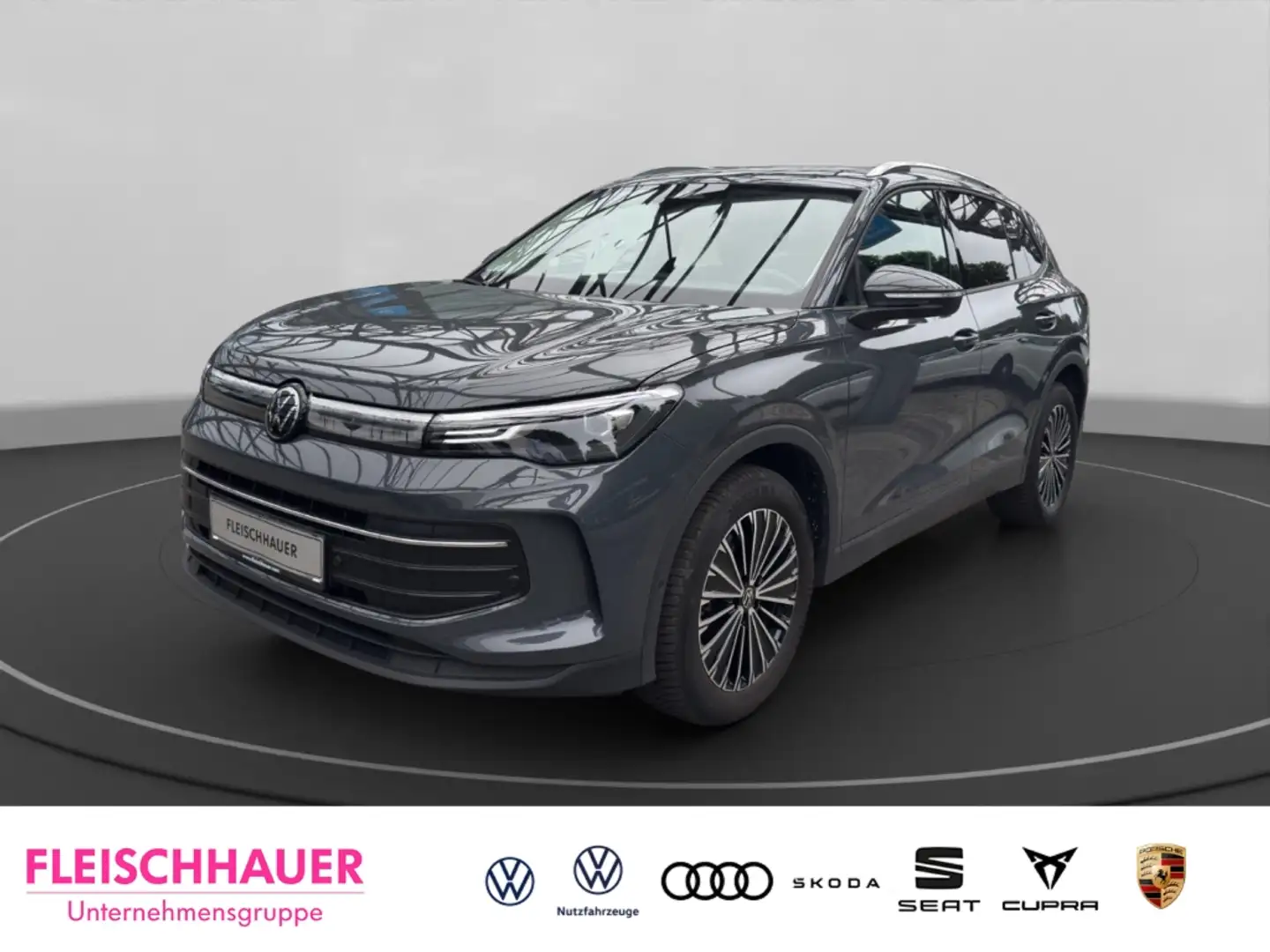 Volkswagen Tiguan 2.0 TDI Life DSG Navi Digitales Cockpit LED ACC Ap Grau - 1