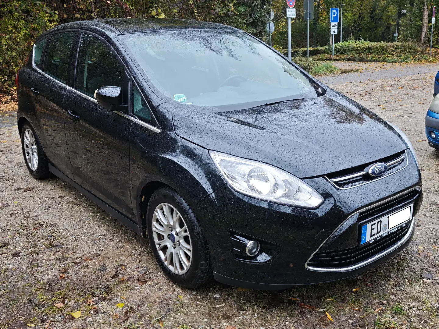 Ford C-Max 150PS Titanium TÜV+ZR NEU*GARANTIE* Schwarz - 2