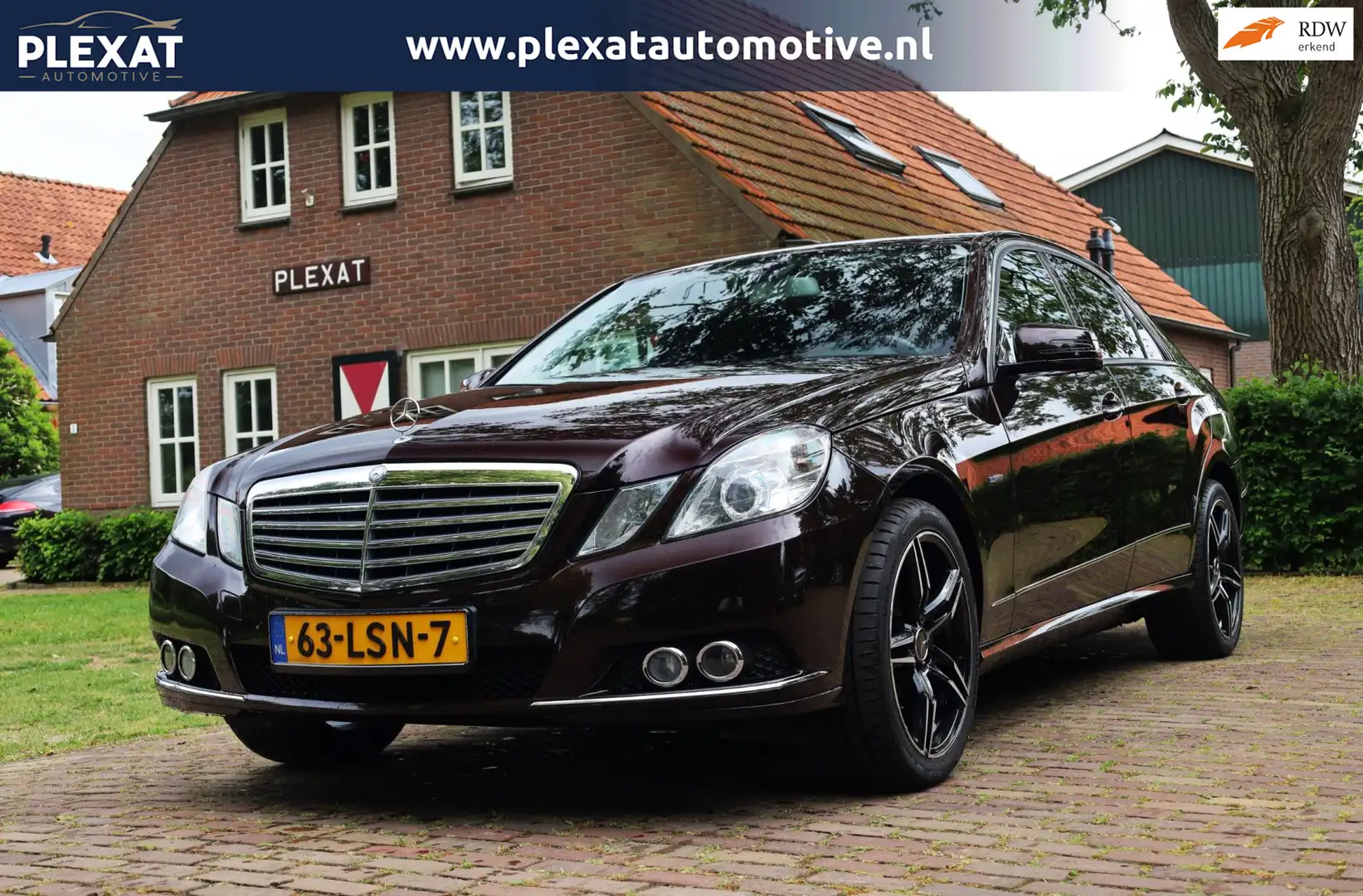 Mercedes-Benz E 200 CGI Elegance | Cuprite brown | Volledig onderhoude Bruin - 1