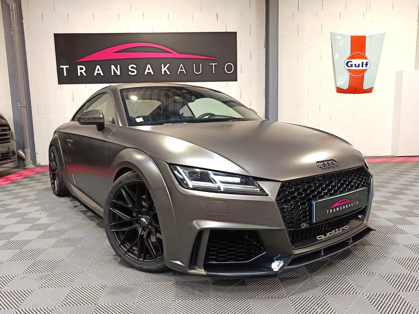 Audi Coupe S line Grau - 1