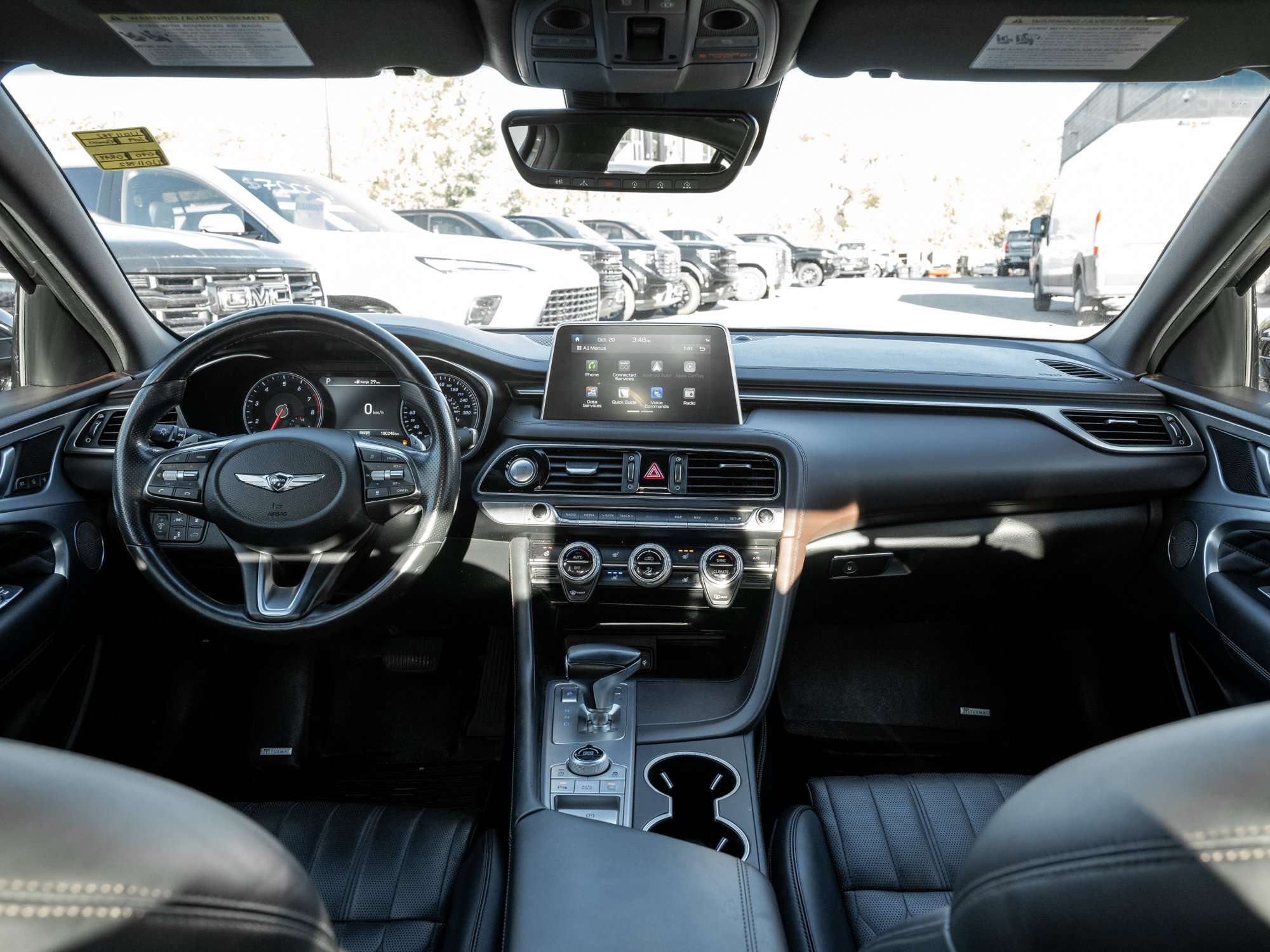 used 2019 Genesis G70 car, priced at $19,995