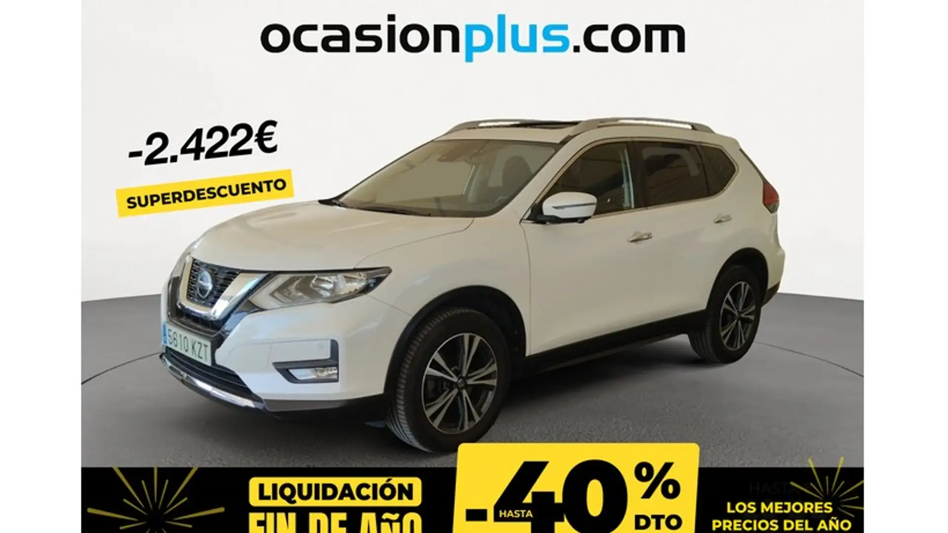 Nissan X-Trail 1.7 dCi N-Connecta 4x2 7 pl. Blanc - 1