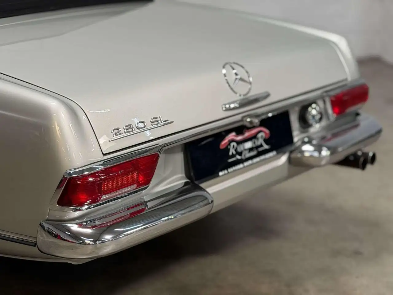 Mercedes-Benz SL 280 Pagode Automatik restauriert Note 2+, foto 12