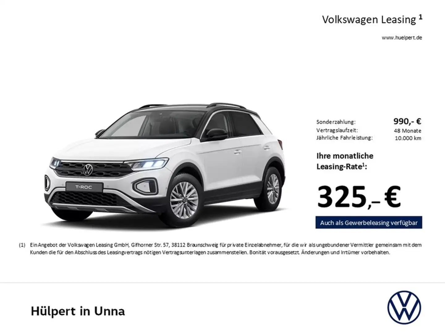 Volkswagen T-Roc 2.0 LIFE STANDHZ. CAM ACC NAVI ALU SITZHZ. Blanco - 2