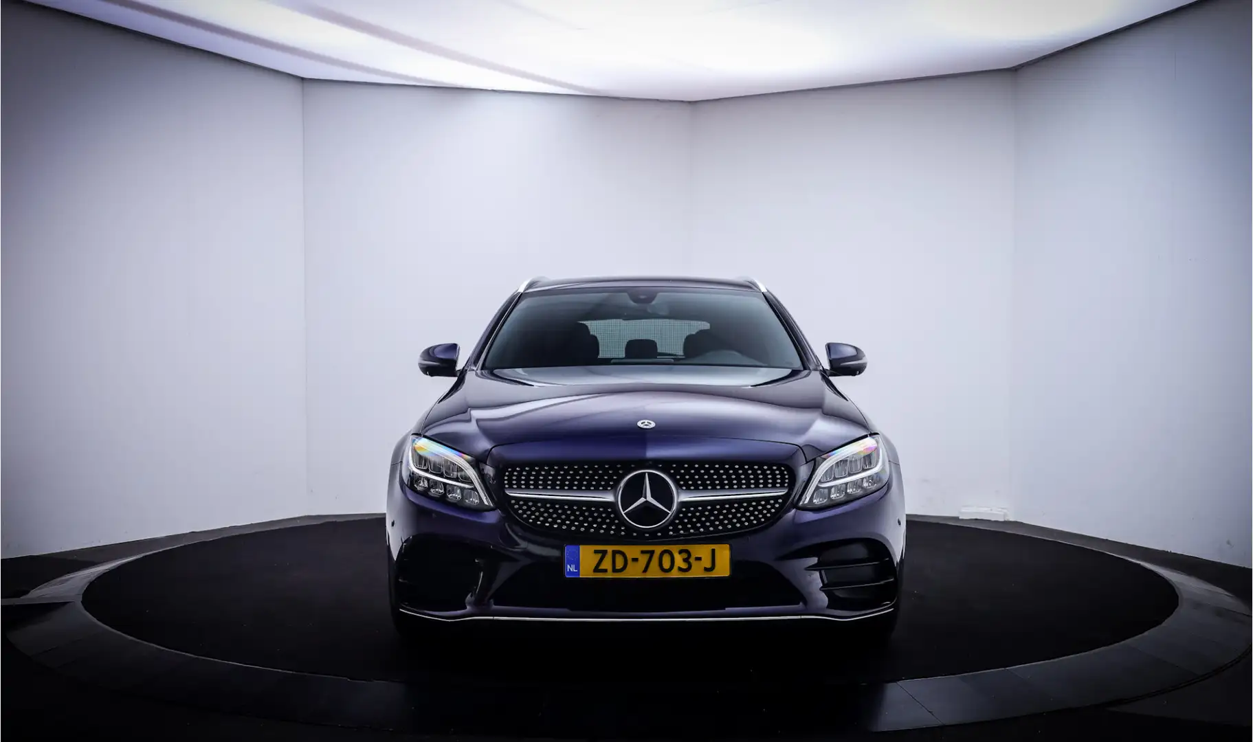 Mercedes-Benz C 160 Estate Aut.AMG SOLUTION FULL LED | DIGIDASH | 360 Blauw - 2