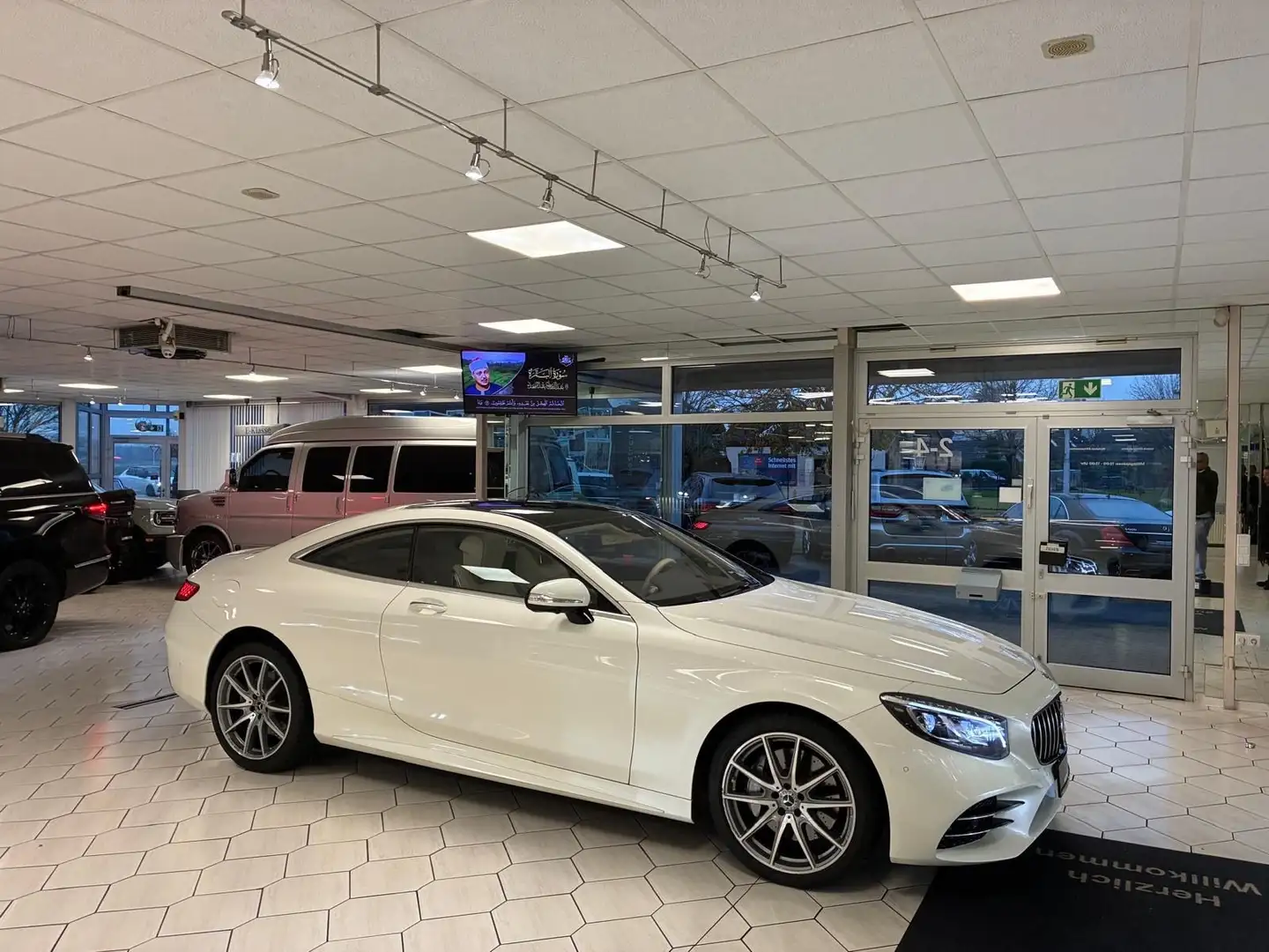 Mercedes-Benz S 560 S -Klasse Coupe S 560 4Matic Weiß - 1