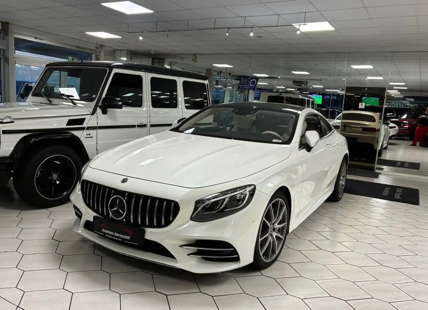 Mercedes-Benz S 560 S -Klasse Coupe S 560 4Matic Weiß - 1