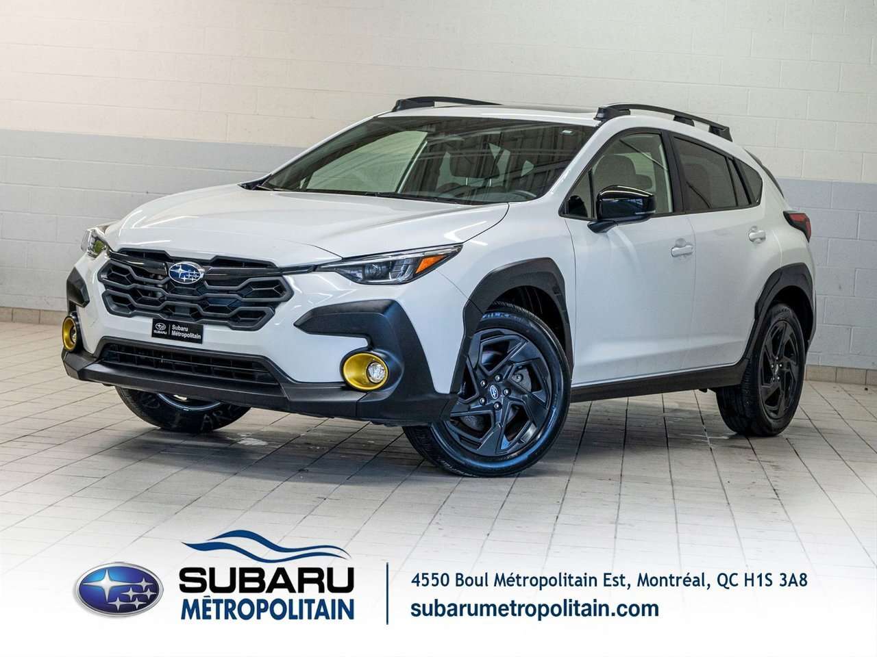2024 Subaru Crosstrek ONYX, 2.5L, TOIT, CARPLAY, ECRAN 11.6, BANCS CHAUF